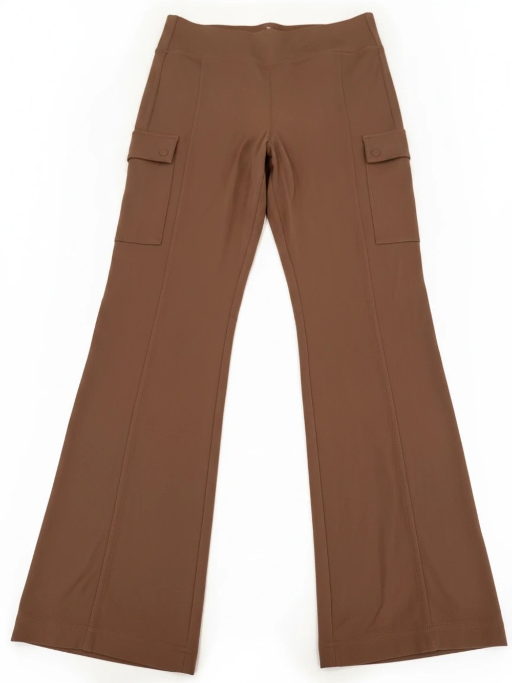 Athleta Women’s Delaney Straight Leg Cargo Pant in Brown. Size Medium - Picture 3 of 8